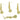 Push Back Stud Earring - Brass - 925 Silver Stud - 14k Real Gold Plating - 13.3gr - MJ103032 - MinjuanRong