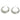 Push Back Stud Earring - Brass - Imitation Silver Stud - 18K Real White Gold Plating - 7.3gr - MJ103015 - MinjuanRong