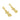 Push Back Stud Earring - BRASS - 316 STAINLESS STEEL STUD&nbsp; - 18K Real Gold Plating - 13.7gr - MJ101345 - MinjuanRong
