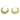 Push Back Stud Earring - Brass - Imitation Silver Stud - 14k Real Gold Plating - 9.2gr - MJ103100 - MinjuanRong