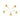 Push Back Stud Earring - BRASS - 316 Stainless Steelstud - 18k Real Gold Plating - 3.35gr - MJ201110