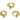 Huggie Hoop Wire Earring - Brass - 18K Real Gold Plating - 2.9gr - MJ101681 - MinjuanRong