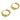 Huggie Hoop Wire Earring - Brass - Zircon - 18k Real Gold Plating - 1.9gr - MJ103796 - MinjuanRong