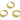 Huggie Hoop Wire Earring - Brass - Zircon - 18k Real Gold Plating - 1.9gr - MJ103796 - MinjuanRong