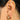 Huggie Hoop Wire Earring - Brass - 18K Real Gold Plating - 6gr - MJ101363 - MinjuanRong