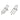 Push Back Stud Earring - Brass - Imitation Silver Stud - 18K Real White Gold Plating - 5.3gr - MJ103110 - MinjuanRong