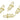 Push Back Stud Earring - Brass - Imitation Silver Stud - 14k Real Gold Plating - 5.2gr - MJ103109 - MinjuanRong