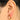 Clip Earring - Stainless Steel - Gold Tone Vacuum  Plating - 6.3gr - MJ101146 - MinjuanRong