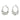 Clasp Back Earrings - Brass - 925 Silver Stud - 18K Real White Gold Plating - 5.5gr - MJ103112 - MinjuanRong