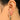 Huggie Hoop Wire Earring - Brass - 18k Real Gold Plating - 11.1gr - MJ201733 - MinjuanRong