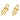 Push Back Stud Earring - Brass - Imitation Silver Stud - 18K Real Gold Plating - 5.3gr - MJ103108 - MinjuanRong
