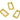 Clip Earring - Stainless Steel - Gold Tone Vacuum  Plating - 6.8gr. - MJ101141 - MinjuanRong