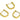 Huggie Hoop Wire Earring - Stainless Steel - 316 stainless steel stud - Gold Tone Vacuum  Plating - 4.7gr - MJ101113 - MinjuanRong