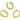 Huggie Hoop Wire Earring - Stainless Steel - 316 stainless steel stud - Gold Tone Vacuum  Plating - 3.8gr. - MJ101126 - MinjuanRong