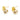 Push Back Stud Earring - Brass - Imitation Silver Stud - Imitation Pearl - 18K Real Gold Plating - 2.8gr - MJ103000 - MinjuanRong