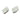 Push Back Stud Earring - Brass - 316 Stainless Steel Stud - 18K Real White Gold Plating - 11.7gr - MJ103948 - MinjuanRong
