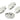 Push Back Stud Earring - Brass - 316 Stainless Steel Stud - 18K Real White Gold Plating - 12gr - MJ103916 - MinjuanRong