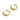 Huggie Hoop Wire Earring - Brass - Cubic Zircon - 18K Real Gold Plating - 3.7gr - MJ101695 - MinjuanRong