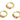 Huggie Hoop Wire Earring - Brass - Cubic Zircon - 18K Real Gold Plating - 3.7gr - MJ101695 - MinjuanRong