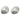 Push Back Stud Earring - Brass - 316 Stainless Steel Stud - 18K Real White Gold Plating - 26.2gr - MJ103952 - MinjuanRong