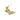 Push Back Stud Earring - Brass - Imitation Silver Stud - 14k Real Gold Plating - 14gr - MJ103106 - MinjuanRong