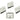 Push Back Stud Earring - Brass - 316 Stainless Steel Stud - 18K Real White Gold Plating - 18.2gr - MJ103926 - MinjuanRong