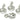 Push Back Stud Earring - Brass - 316 Stainless Steel Stud - 18K Real White Gold Plating - 13.4gr - MJ103932 - MinjuanRong