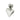 Push Back Stud Earring - Brass - 316 Stainless Steel Stud - 18K Real White Gold Plating - 7.7gr - MJ103950 - MinjuanRong