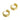 Huggie Hoop Wire Earring - Brass -  Cubic Zircon - 18K Real gold plating - 5gr. - MJ102075 - MinjuanRong