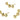 Push Back Stud Earring - Brass - 925 Sliver stud - Zircon - 18K Real Gold Plating - 4gr - MJ101273 - MinjuanRong