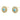 Push Back Stud Earring - Brass - Cubic Zircon - Enamel - Brass Stud - 18K Real Gold Plating - 3.1gr - MJ102973 - MinjuanRong
