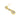 Push Back Stud Earring - Brass -  Imitation Silver Stud -  Cubic Zircon - 18K Real Gold Plating - 3.2gr - MJ102876 - MinjuanRong
