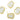 Push Back Stud Earring - Imitation Silver Stud - Brass - Sea Shell - 18K Real Gold Plating - 2.7gr - MJ102979 - MinjuanRong