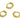 Huggie Hoop Wire Earring - Brass  - Cubic Zircon - 18K Real gold plating - 2.8gr - MJ102083 - MinjuanRong