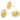 Push Back Stud Earring - Brass - 925 Sliver stud - Zircon - 18K Real Gold Plating - 6.4gr - MJ101266 - MinjuanRong