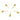 Push Back Stud Earring - Brass - Cubic Zircon - imitation silver stud - 18K Real Gold Plating - 0.5gr - MJ103172 - MinjuanRong