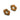 Push Back Stud Earring - Guger Tree Wood - Silver Plated Brass Stud - 4.2gr - MJ200676 - MinjuanRong