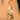 Push Back Stud Earring - Brass - 316stainless steel stud - 18k real gold plating - 17.1gr - MJ103177 - MinjuanRong
