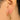 Hinged Back Earring - Brass - 316 Surgical Stainless Steel Stud - 18K Real Gold Plated Brass - 5.7gr - MJ200541 - MinjuanRong