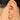 Push Back Stud Earring - Brass - Cubic Zircon - 316 Stainless Steel Stud - 18K Real Gold Plating - pink (CZ-01) - golden (CZ-05) - 4.1gr - MJ101722 - MinjuanRong