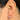 Push Back Stud Earring -Brass - Cubic Zircon - 316 Stainless Steel Stud - 18K Real Gold Plating - Golden(CZ-05) - oilve (CZ-14) - 4.2gr - MJ101719 - MinjuanRong