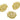 Push Back Stud Earring - Brass - 316 Stainless Steel Stud - 18K Real Gold Plating - 7.3gr - MJ103925 - MinjuanRong