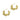 Push Back Stud Earring - Brass - Imitation silver needle - 18k Real Gold Plating - 8.3gr - MJ201426 - MinjuanRong