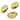 Push Back Stud Earring - Brass - 316 Stainless Steel Stud - 18K Real Gold Plating - 9.9gr - MJ103921 - MinjuanRong