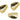Push Back Stud Earring - Brass - Imitation Silver - 18K Real Gold Plating - 9.9gr - MJ103974 - MinjuanRong