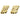 Push Back Stud Earring - Brass - 316 Stainless Steel Stud - 18K Real Gold Plating - 18.1gr - MJ103913 - MinjuanRong