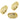 Push Back Stud Earring - Brass - 316 Stainless Steel Stud - 18K Real Gold Plating - 12.2gr - MJ103917 - MinjuanRong