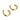 Push Back Stud Earring - brass - Brass Stud - 18k Real Gold Plating - 16.1gr - MJ200661 - MinjuanRong