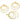 Push Back Stud Earring - Brass - 316 Stainless Steel Stud - 18K Real Gold Plating - 8.1gr - MJ103989 - MinjuanRong