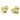 Push Back Stud Earring - Brass - 316 Stainless Steel Stud - 18K Real Gold Plating - 7.1gr - MJ103964 - MinjuanRong